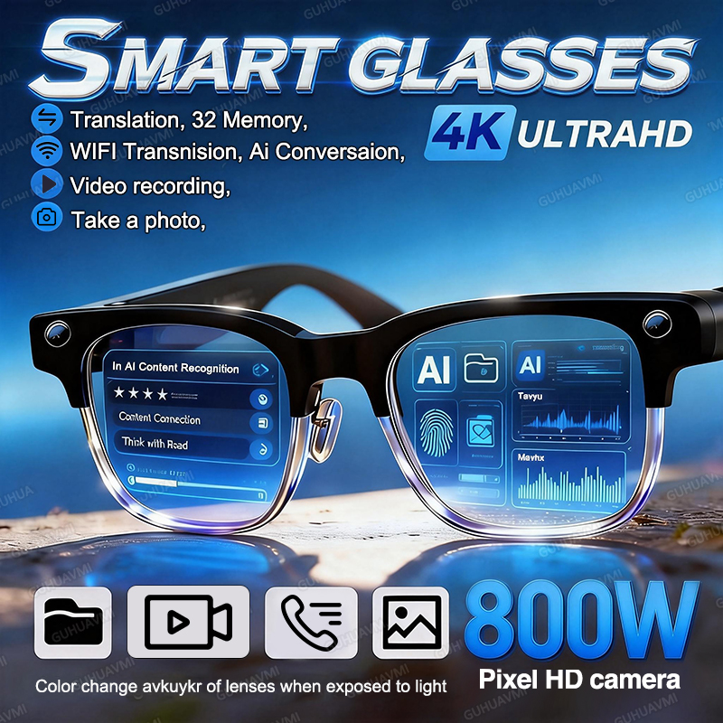 Photography Unit - 2026New 800W Pixel Camera Smart Glasses