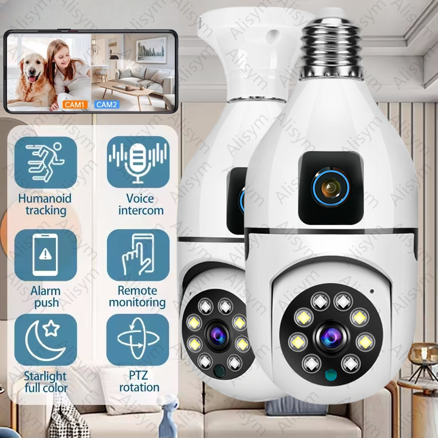 Photography Term - 8MP E27 Bulb WIFI Camera 8X