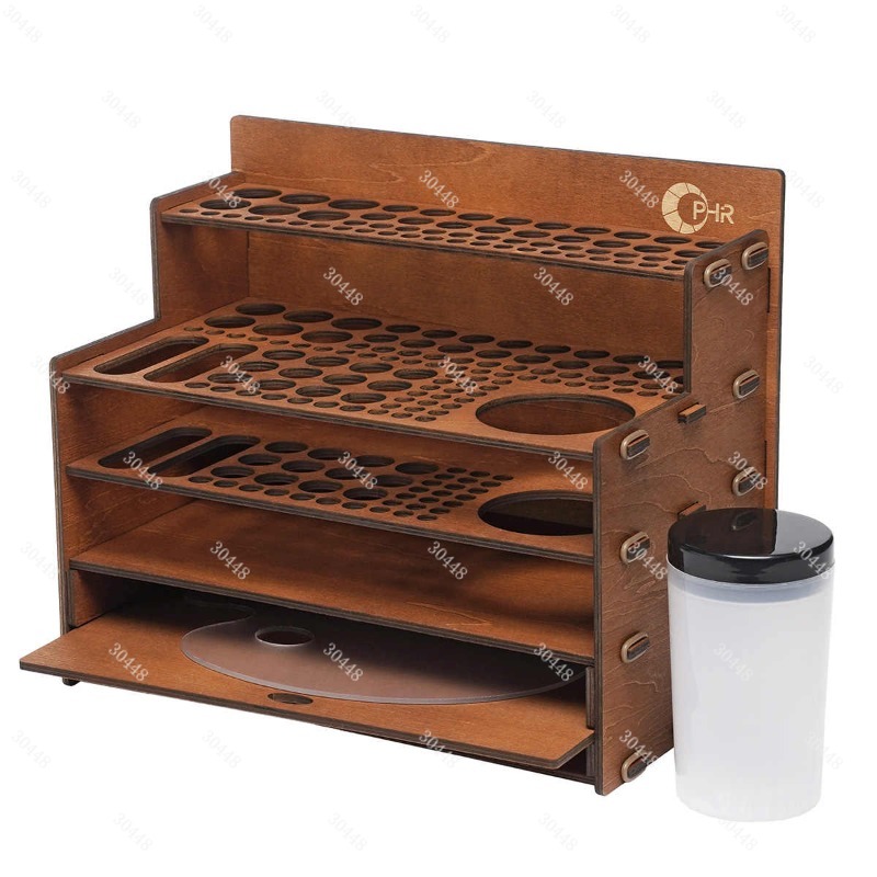 Photography Technique - Model Painting Brush Organizer Holds 88