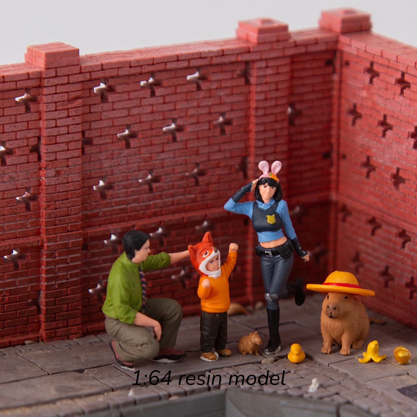 Photography Kit - 1:64 Scale miniature figures decoration Minifigure