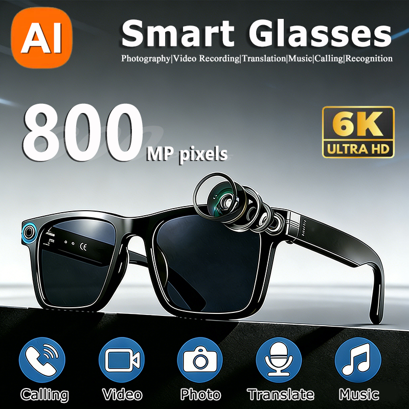 Photography Unit - 6K HD AI Camera Glasses 800MP