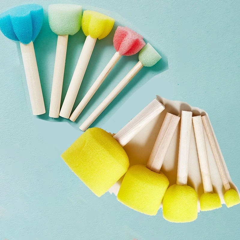 Photography Techniques - 10 Pcs Set Wooden Handle Mushroom