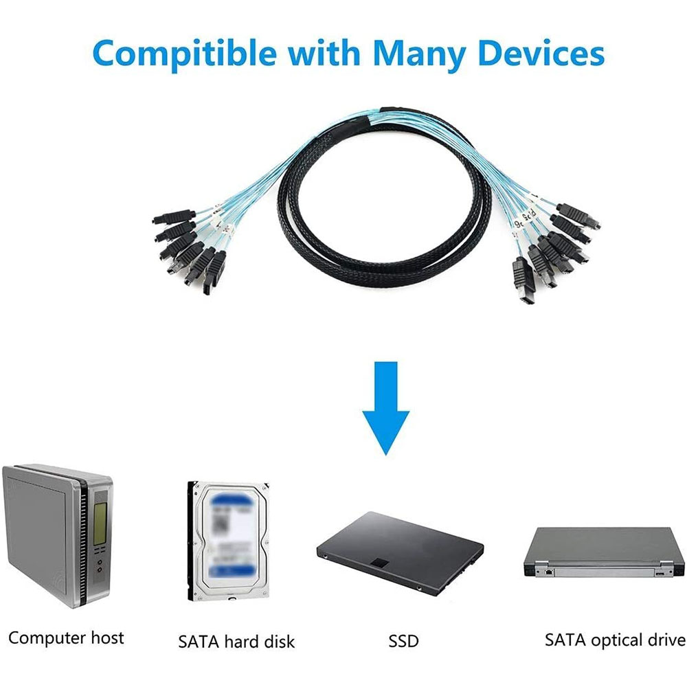 4/6 pcs/set Sata To Sata Cable - Photography Date avis et prix