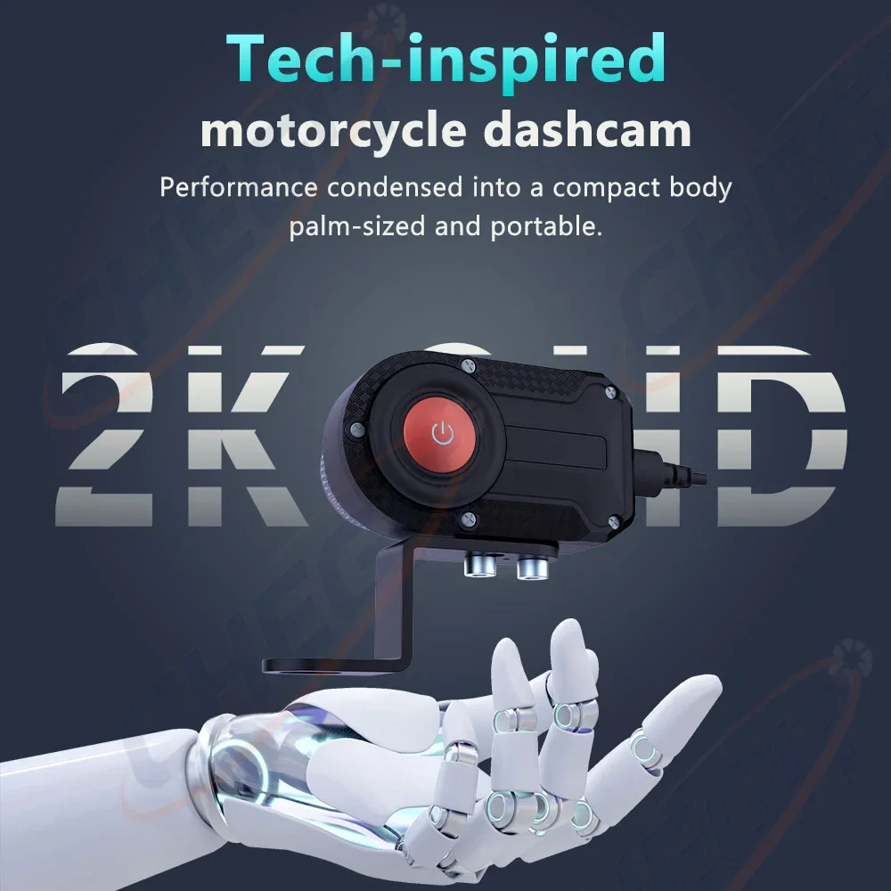 Motorcycle DVR 2K HD WiFi With - Photographic Memory avis et prix