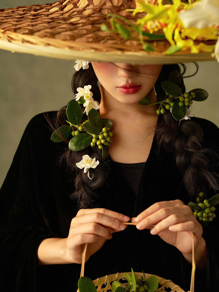 New Vintage Chinese Style Blac - Photography Vintage avis et prix