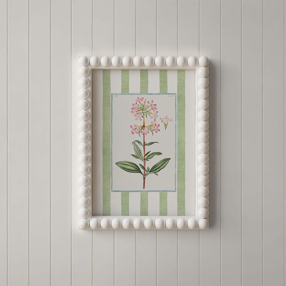 Set of 2 Striped Botanical Wal - Photography Kit avis et prix