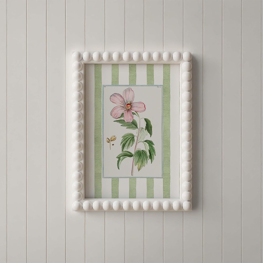 Set of 2 Striped Botanical Wal - Photography Kit avis et prix