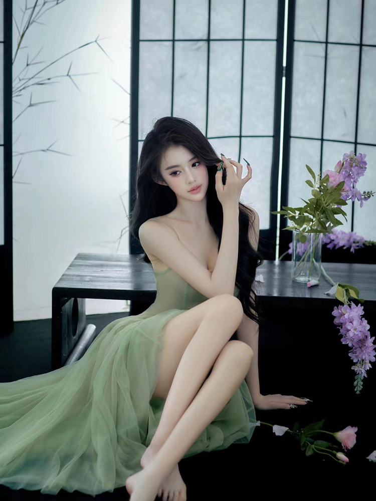 New 2026 Green Dress Studio Ph - Photography Vintage avis et prix