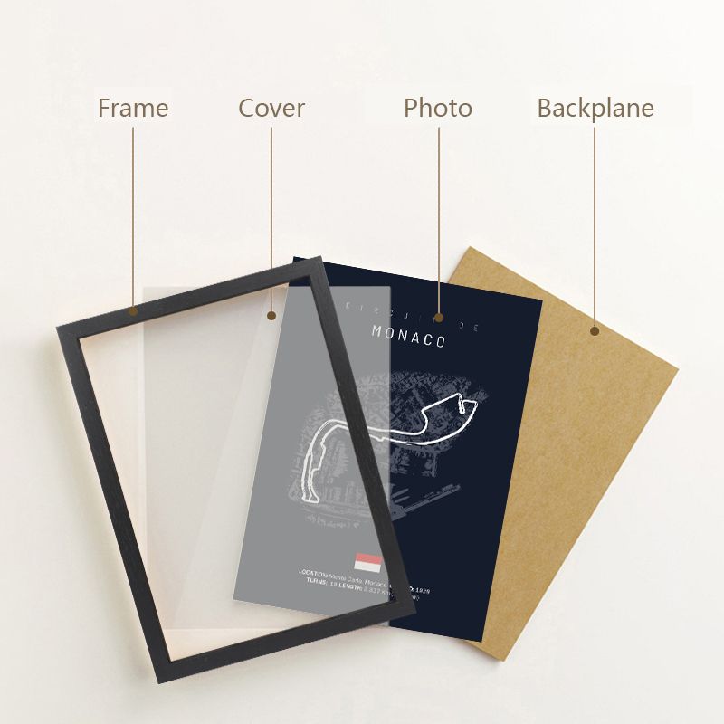 30x40cm black photo frame plus - Photography Term avis et prix