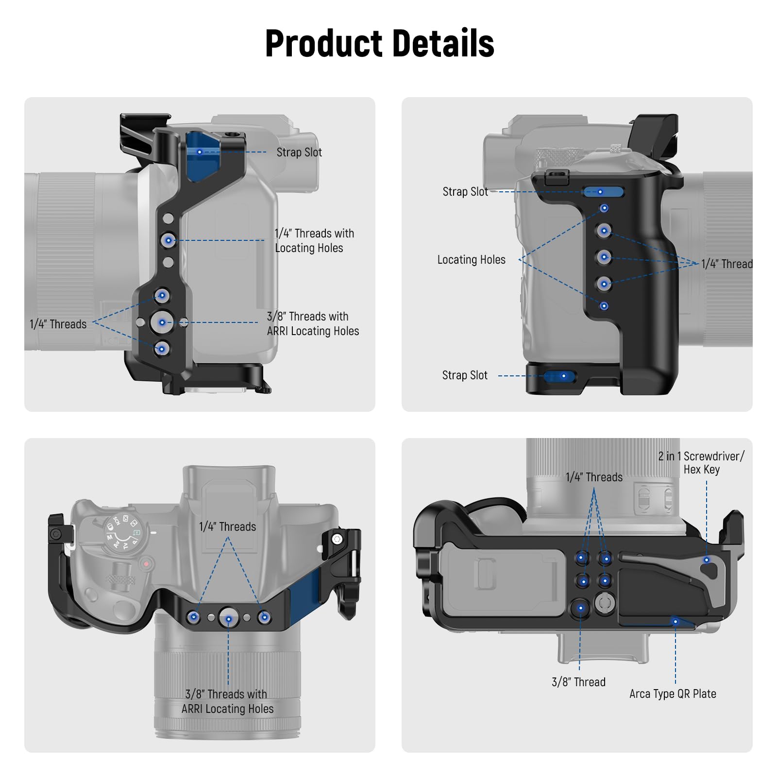 NEEWER R50 Camera Cage Compati - Photography Zone System avis et prix