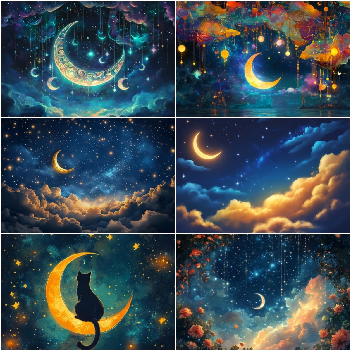 Night Moon Starry Sky Photogra - Photography Darkroom avis et prix