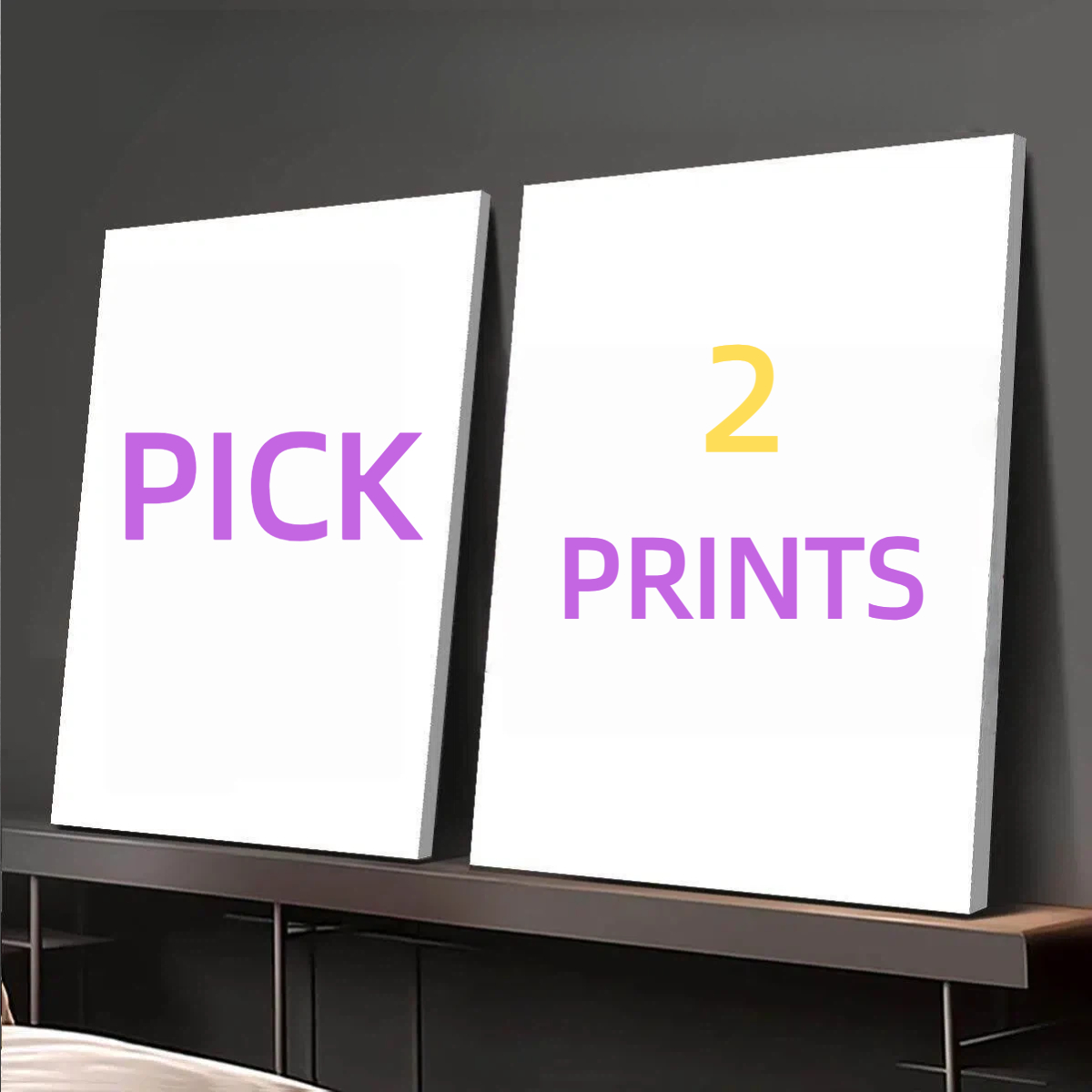 2pcs/set of custom canvas phot - Photography Kit avis et prix