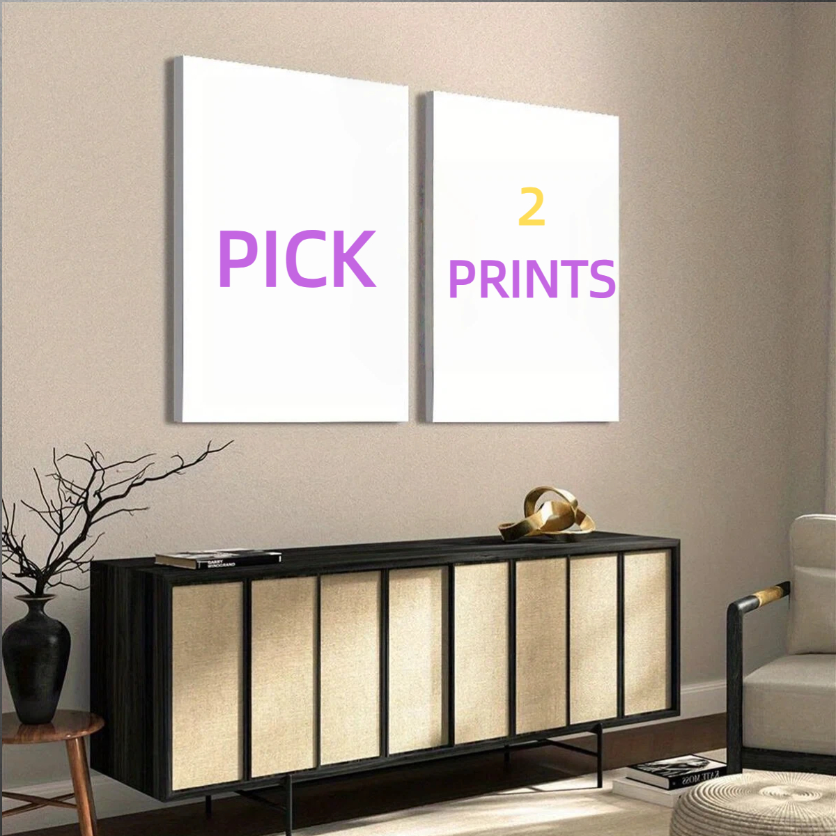 2pcs/set of custom canvas phot - Photography Kit avis et prix