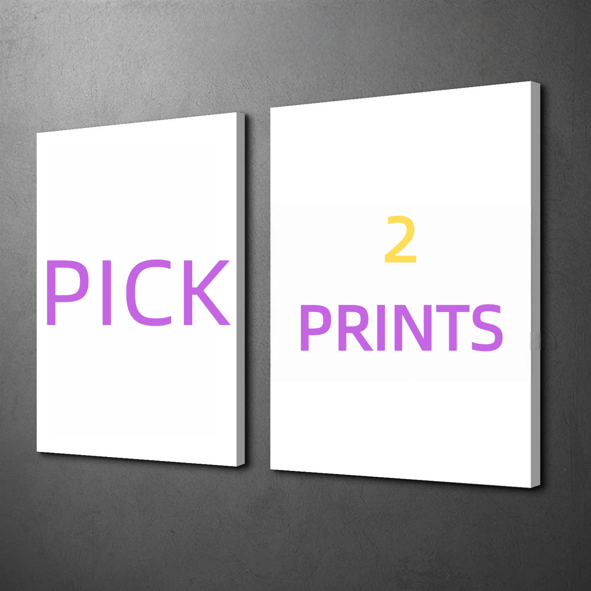 2pcs/set of custom canvas phot - Photography Kit avis et prix