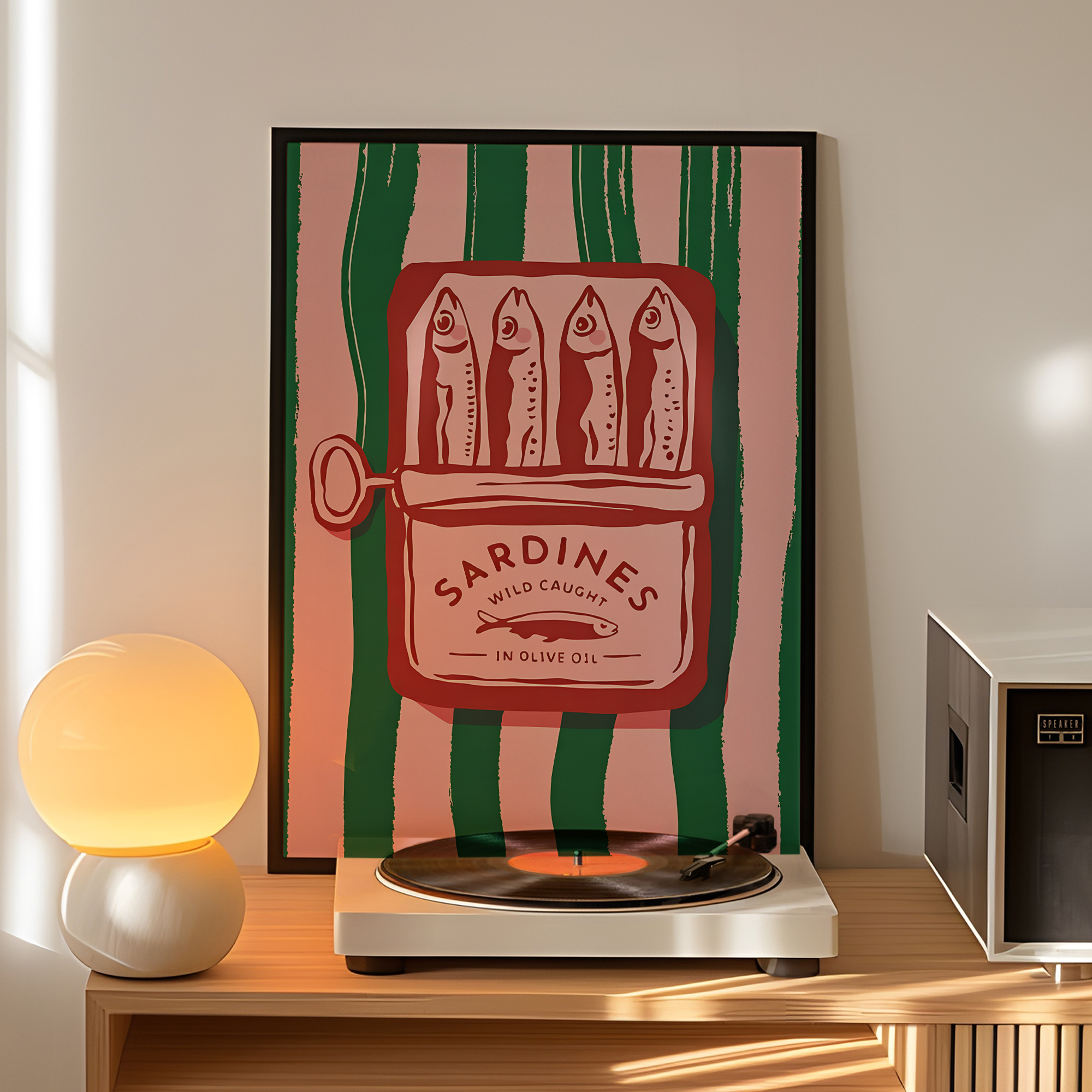 Vintage Cartoon Olive Oil Sard - Photography By avis et prix