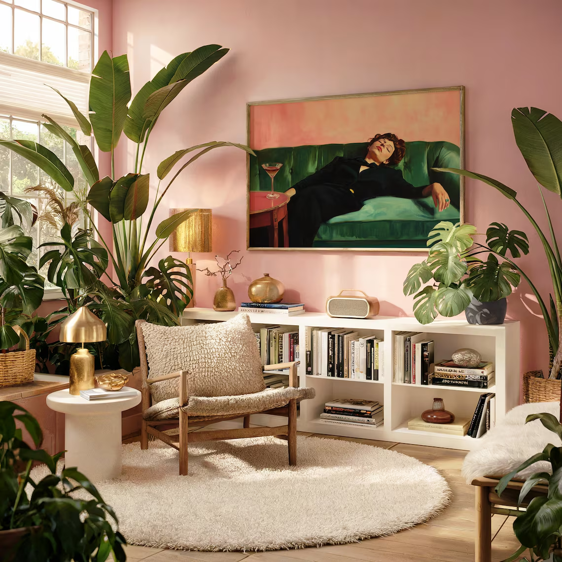 Woman on Couch with Martini |  - Photography By avis et prix