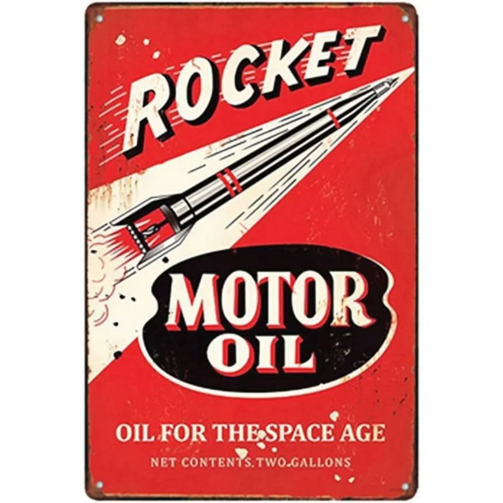 Vintage-Style Motor Oil Gas Si - Photography By avis et prix