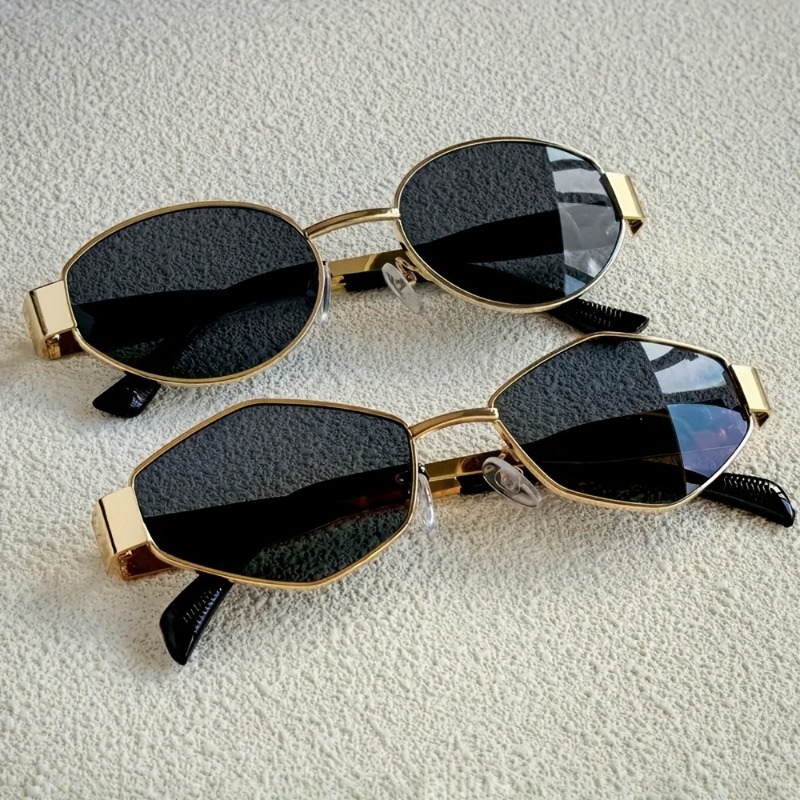 2pcs Summer Trendy Glasses Set - Photography Outdoor avis et prix