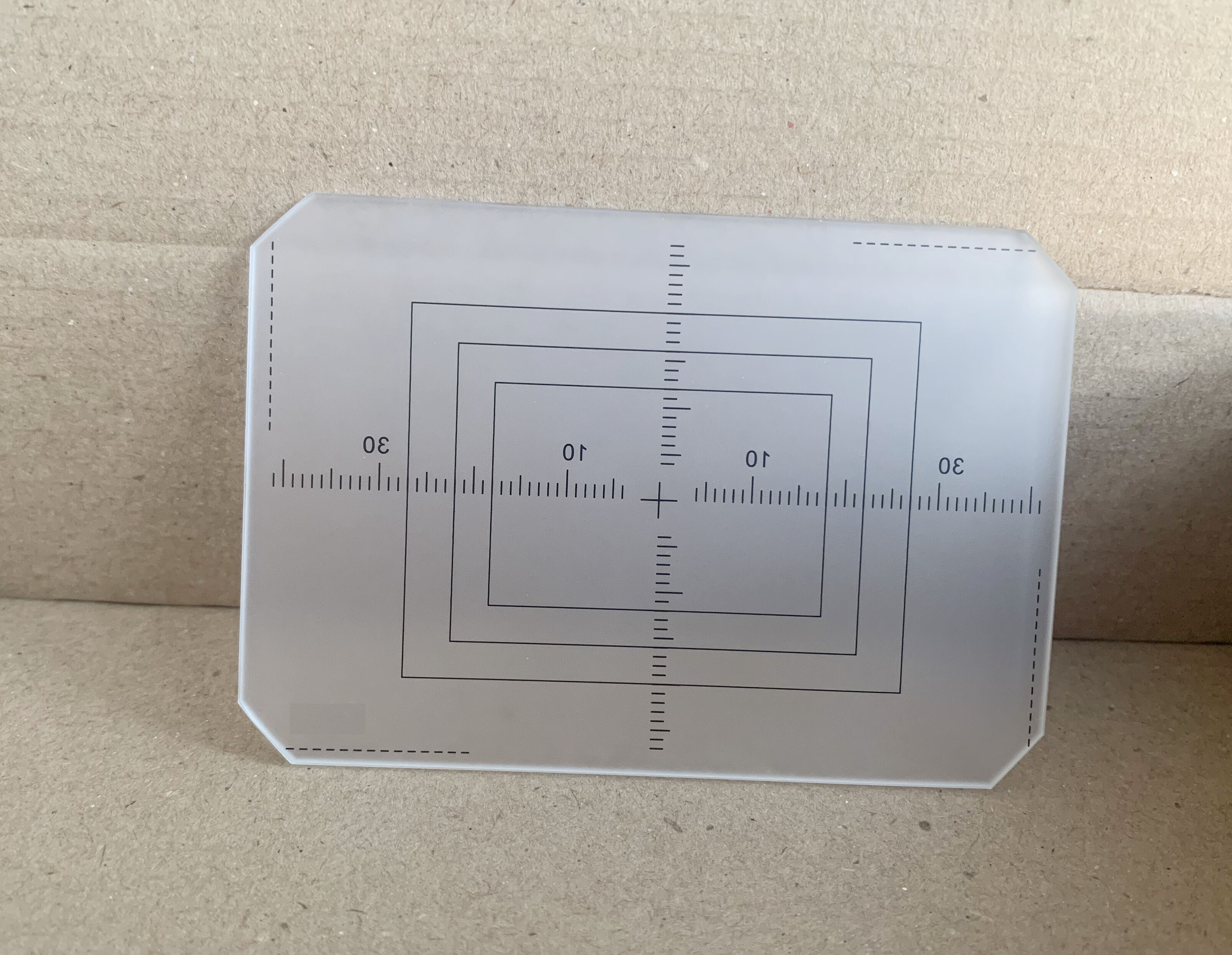 Grid Ground Glass Focusing Scr - Photography Darkroom avis et prix
