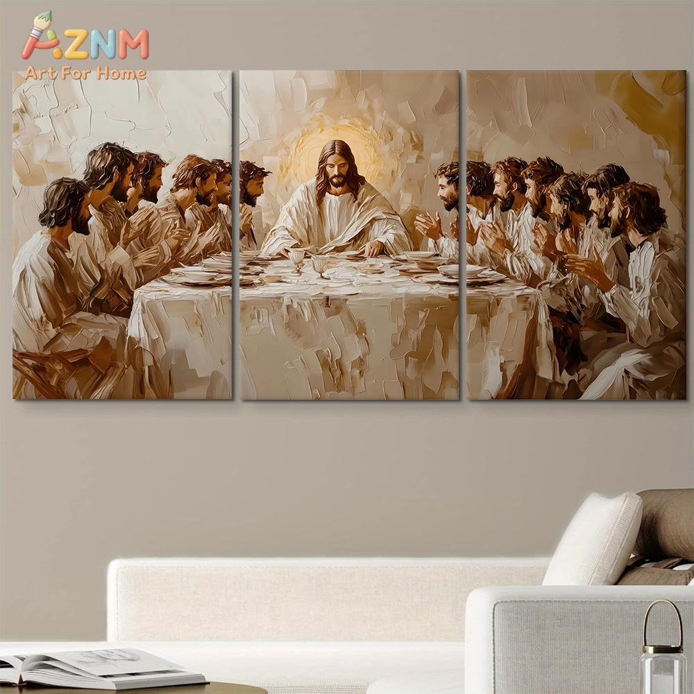 3PCS The Last Supper Abstract  - Photography Kit avis et prix