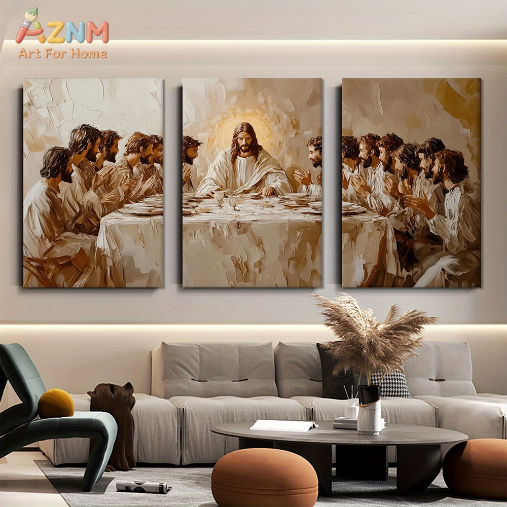 3PCS The Last Supper Abstract  - Photography Kit avis et prix
