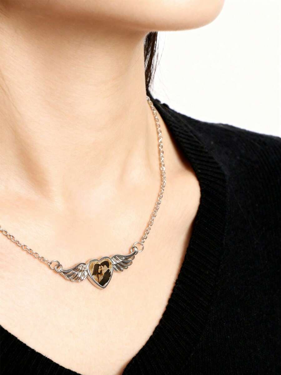 Custom image angel wings neckl - Photographic Memory avis et prix
