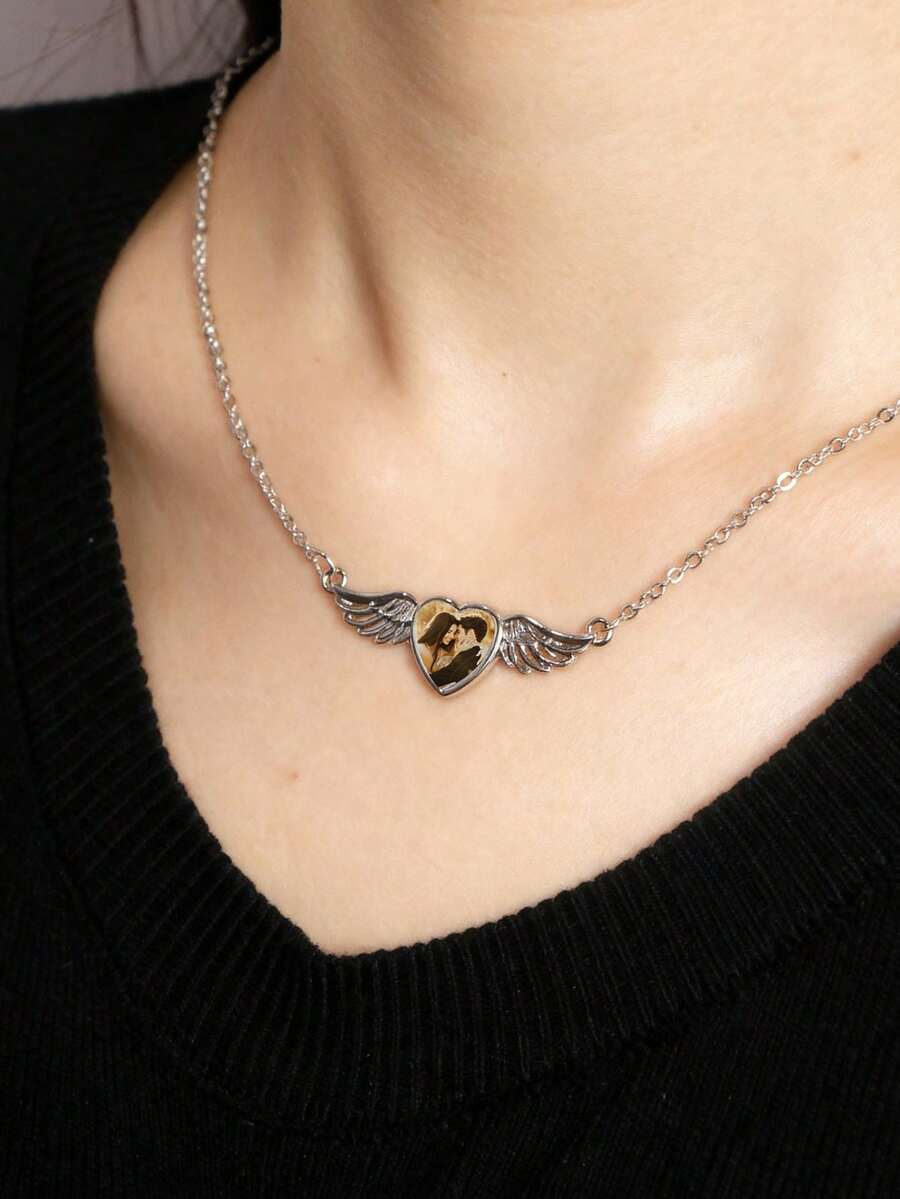 Custom image angel wings neckl - Photographic Memory avis et prix