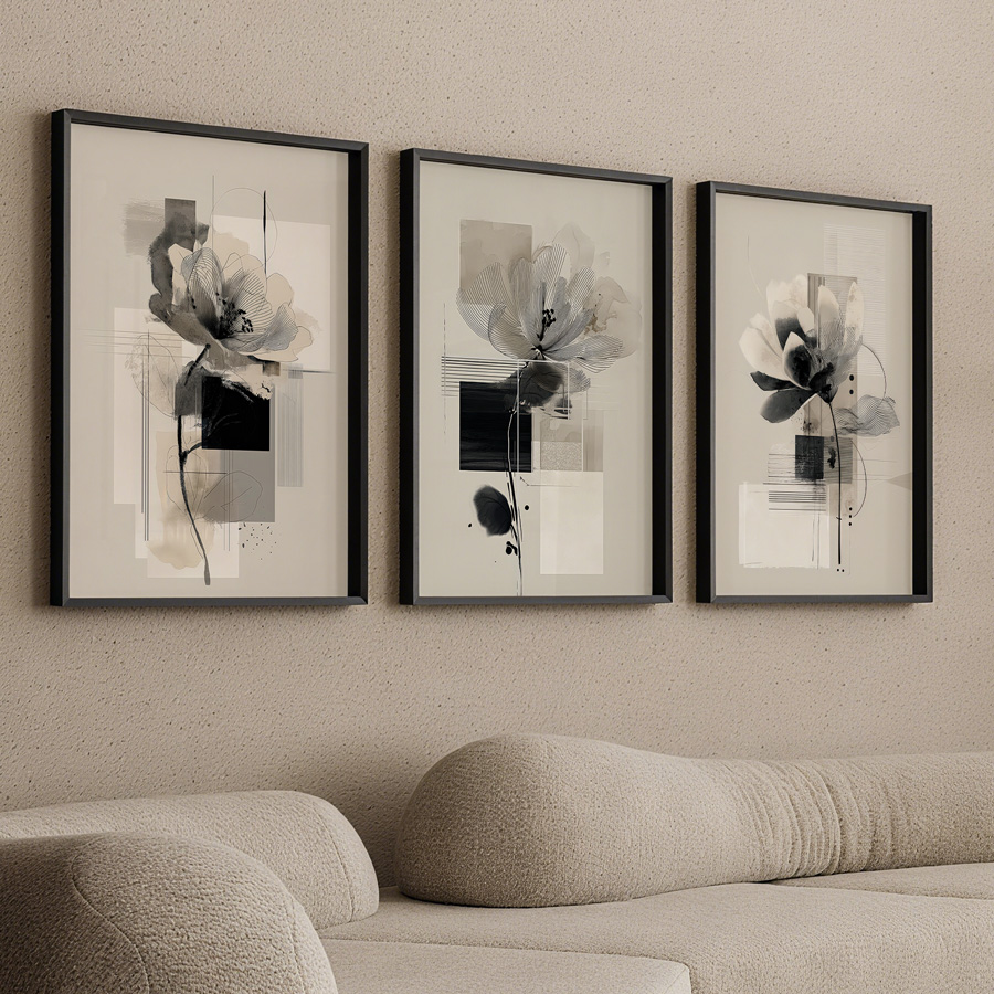3pcs/Set frameless  , Abstract - Photography Kit avis et prix
