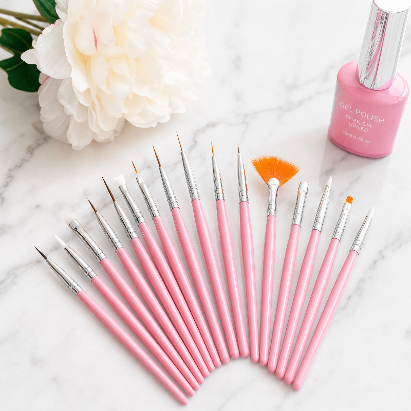 15pcs Professional Nail Art Br - Photography Techniques avis et prix