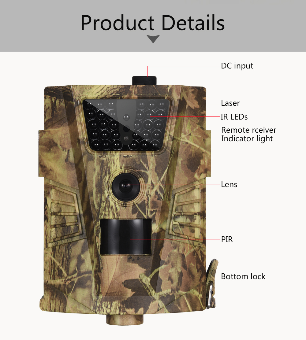 12MP Waterproof Hunting Trail  - Photography Term avis et prix