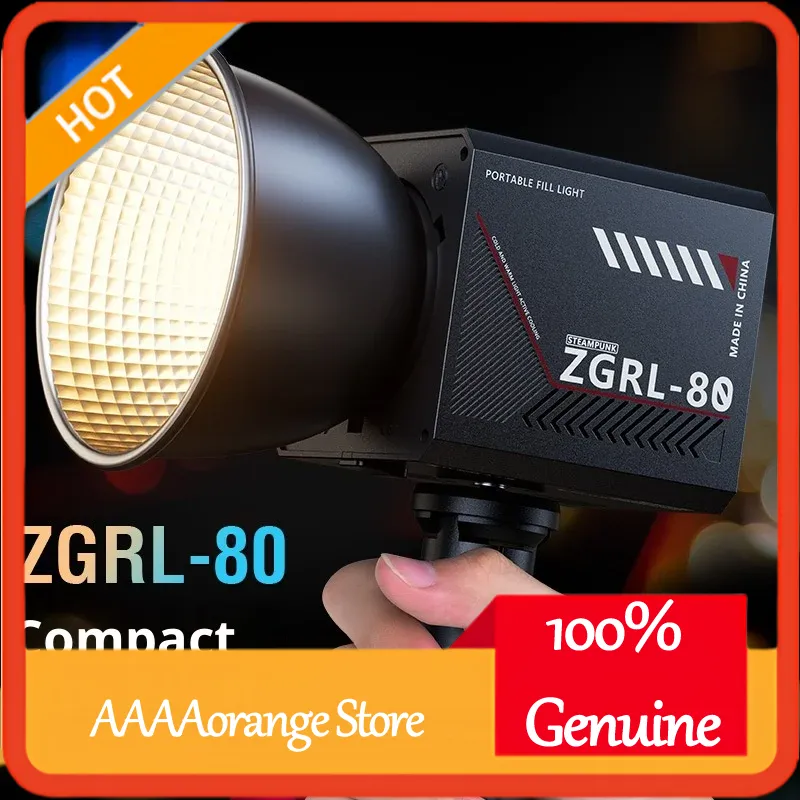 ZGRL80 80W COB LED Video Light - Photography Darkroom avis et prix