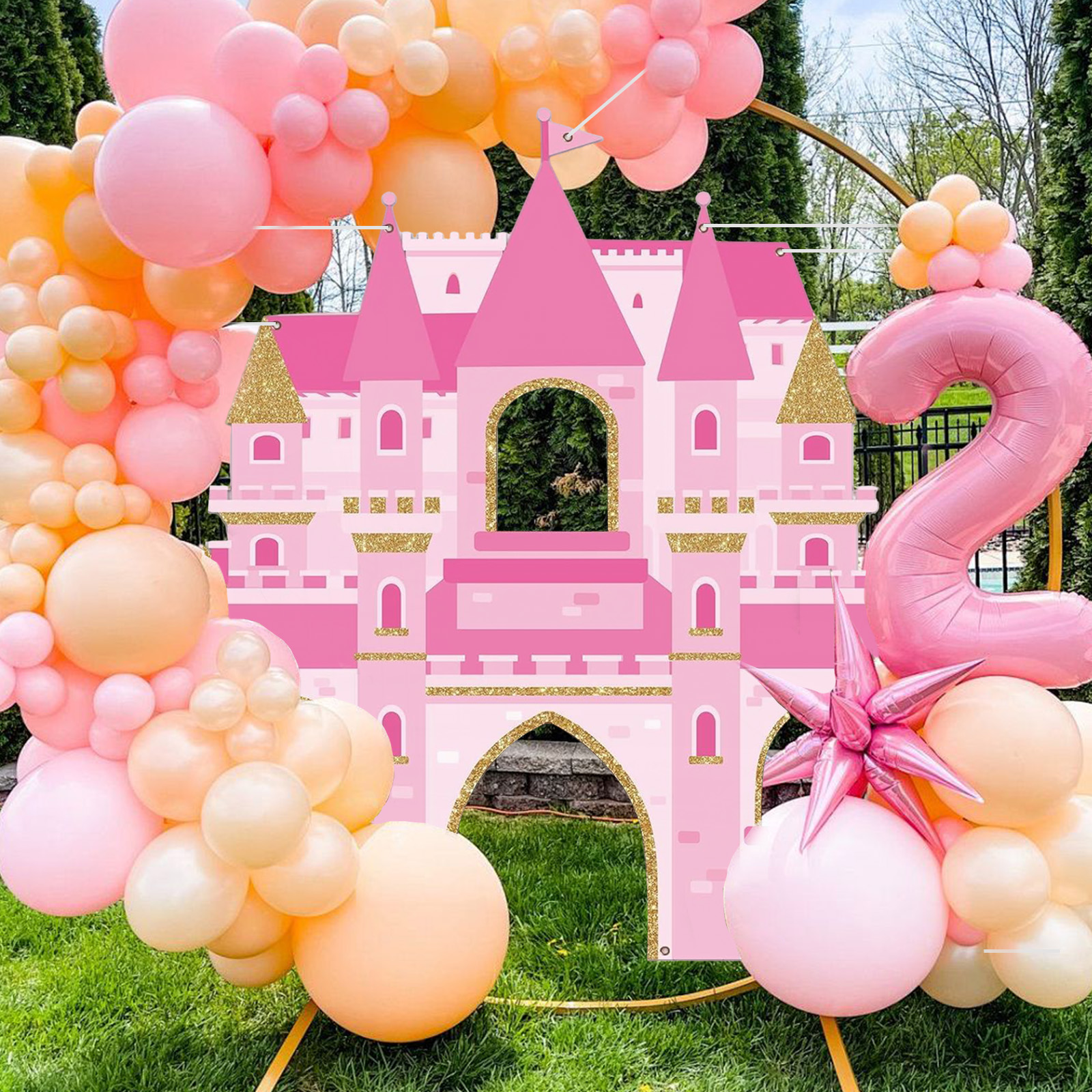 Pink Castle Party Photo Booth  - Photography Term avis et prix
