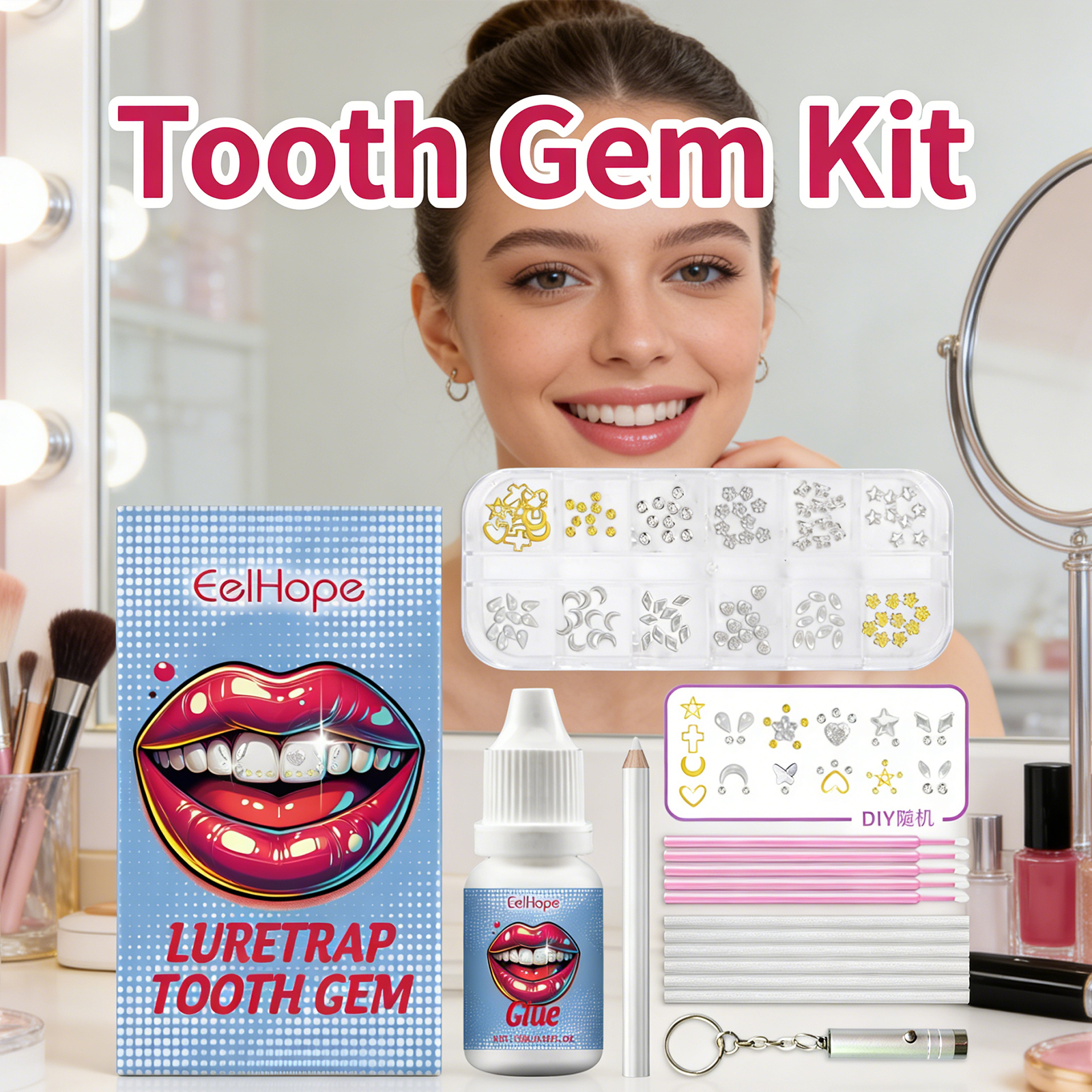Tooth Gems Sparkling Teeth Jew - Photography Kit avis et prix