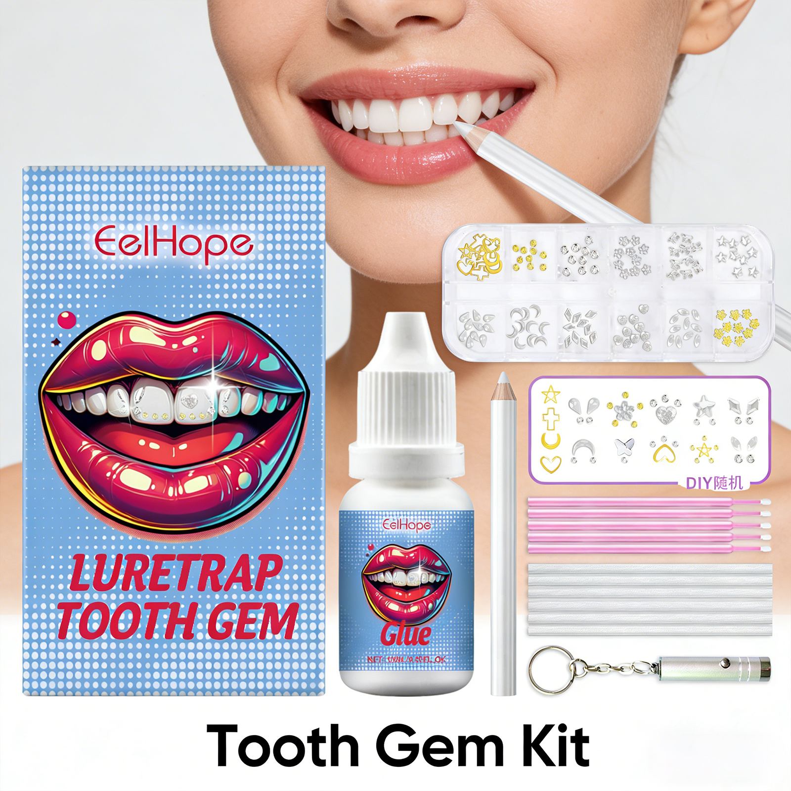Tooth Gems Sparkling Teeth Jew - Photography Kit avis et prix
