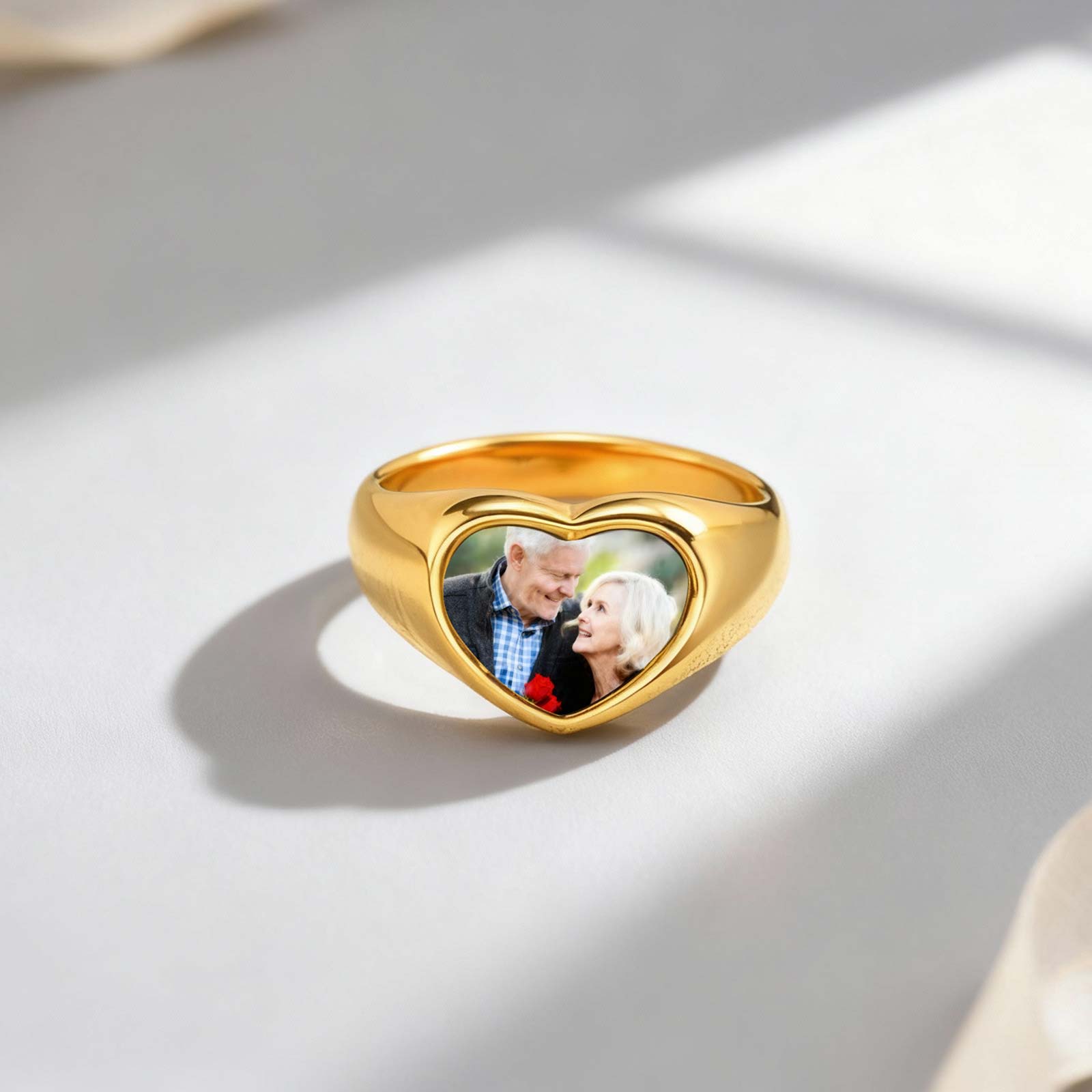 Custom Photo Signet Ring for W - Photographic Memory avis et prix