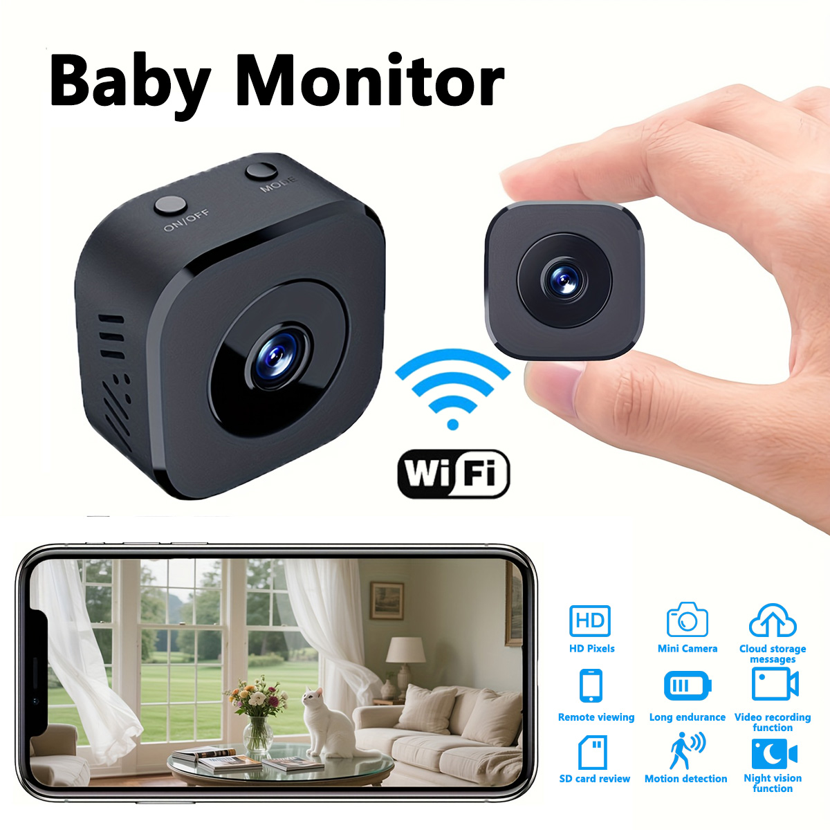 1080P HD Mini WiFi Camera Indo - Photography Unit avis et prix