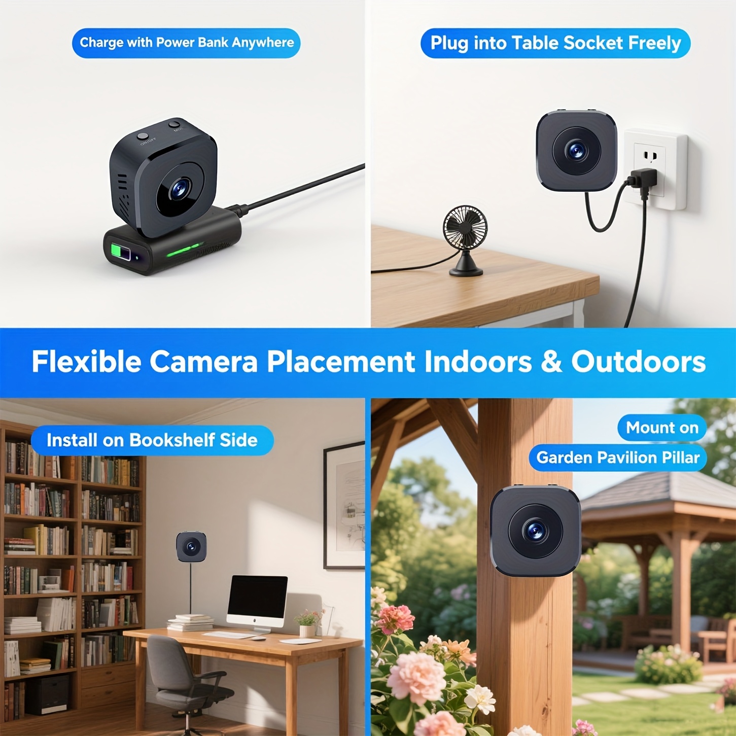 1080P HD Mini WiFi Camera Indo - Photography Unit avis et prix