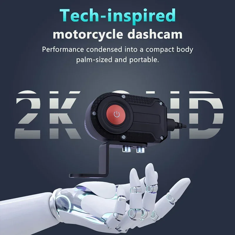 2K HD Motorcycle DVR Waterproo - Photographic Memory avis et prix
