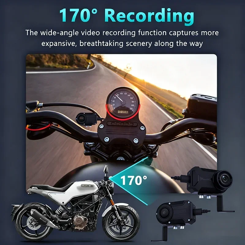 2K HD Motorcycle DVR Waterproo - Photographic Memory avis et prix