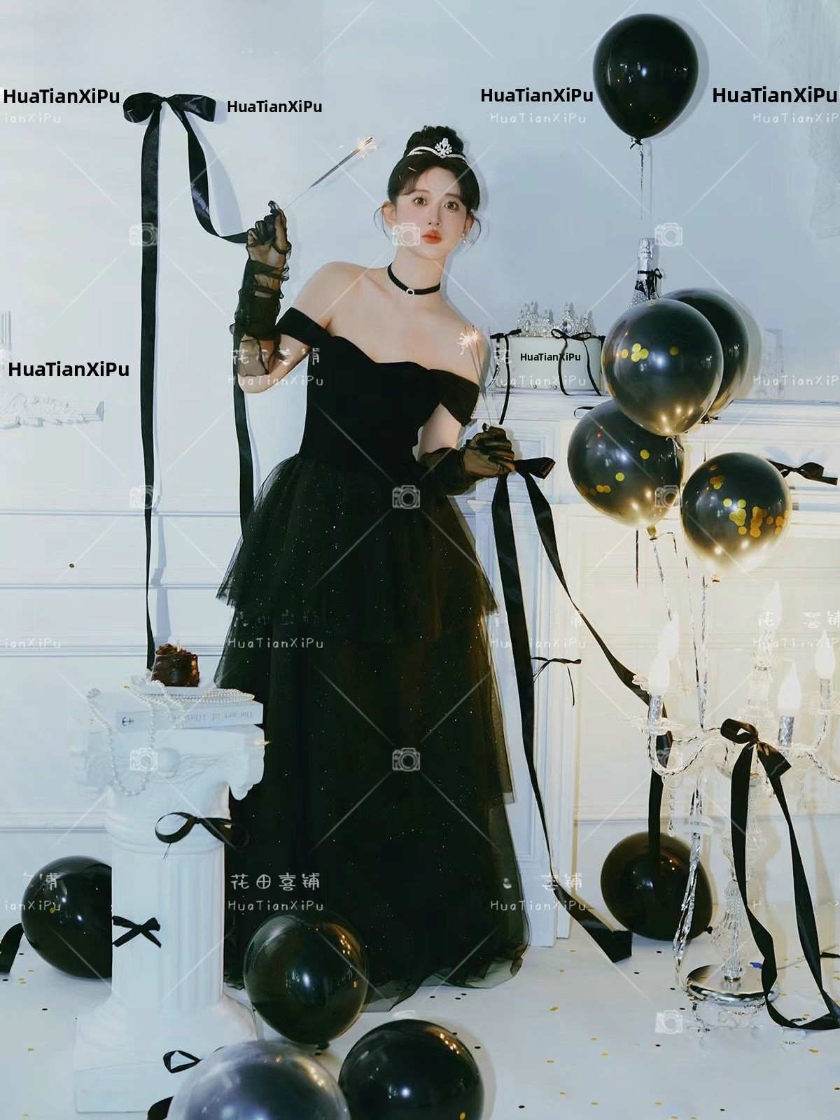 Black Gown Vintage Hepburn Sty - Photography Vintage avis et prix