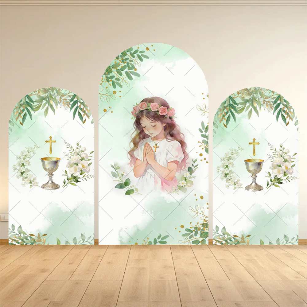 First Holy Communion Arch Back - Photography Term avis et prix