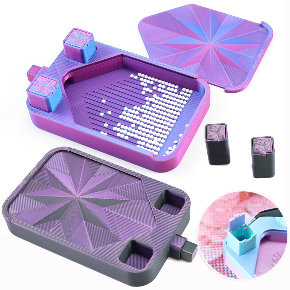Colorful Diamond Painting Tray - Photography Technique avis et prix