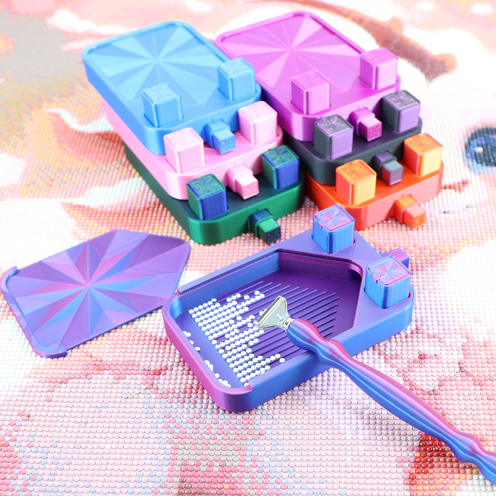 Colorful Diamond Painting Tray - Photography Technique avis et prix