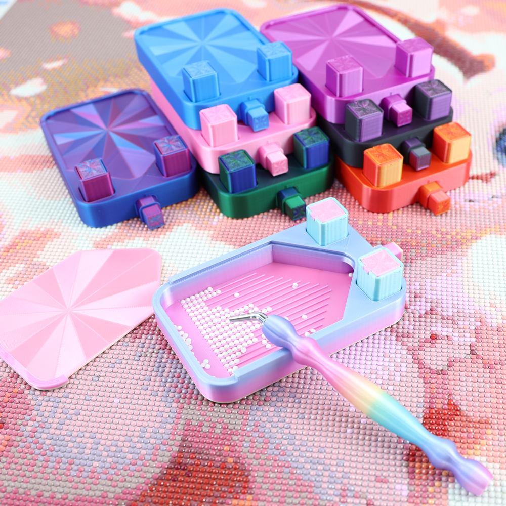 Colorful Diamond Painting Tray - Photography Technique avis et prix