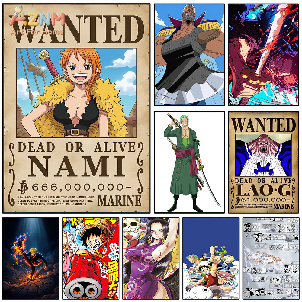 AZNM One Piece Nami Wanted Pos - Photography By avis et prix