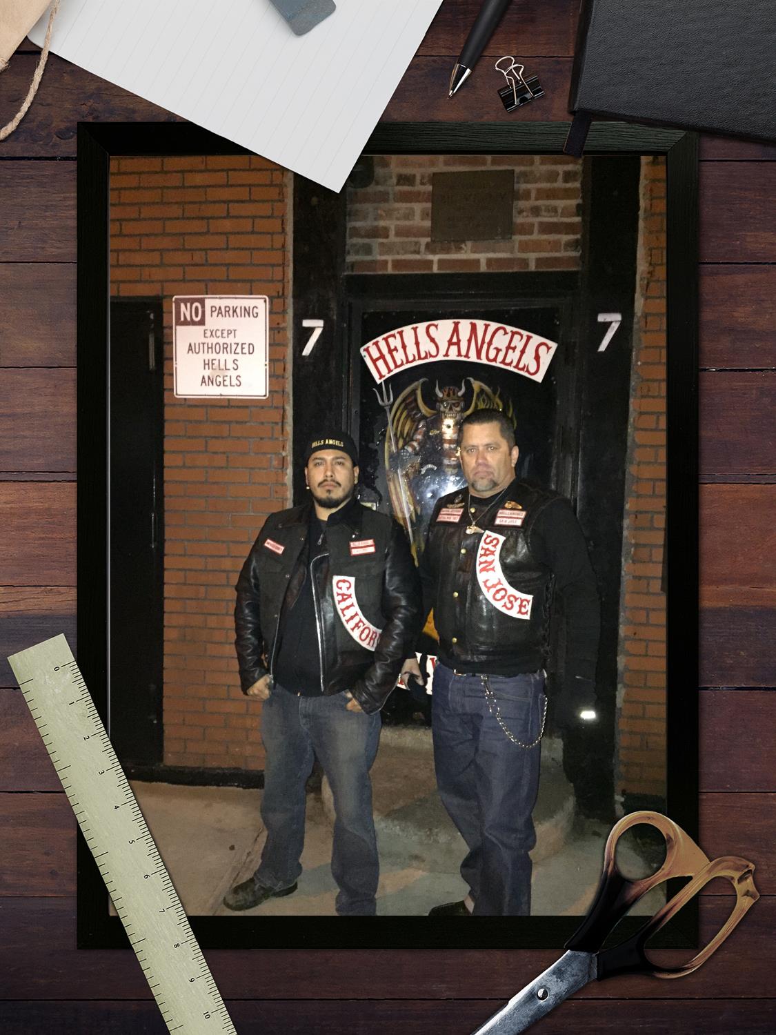 hells angels Canvas Art Poster - Photography By avis et prix