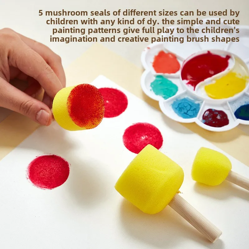 10 Pcs Set Wooden Handle Mushr - Photography Techniques avis et prix
