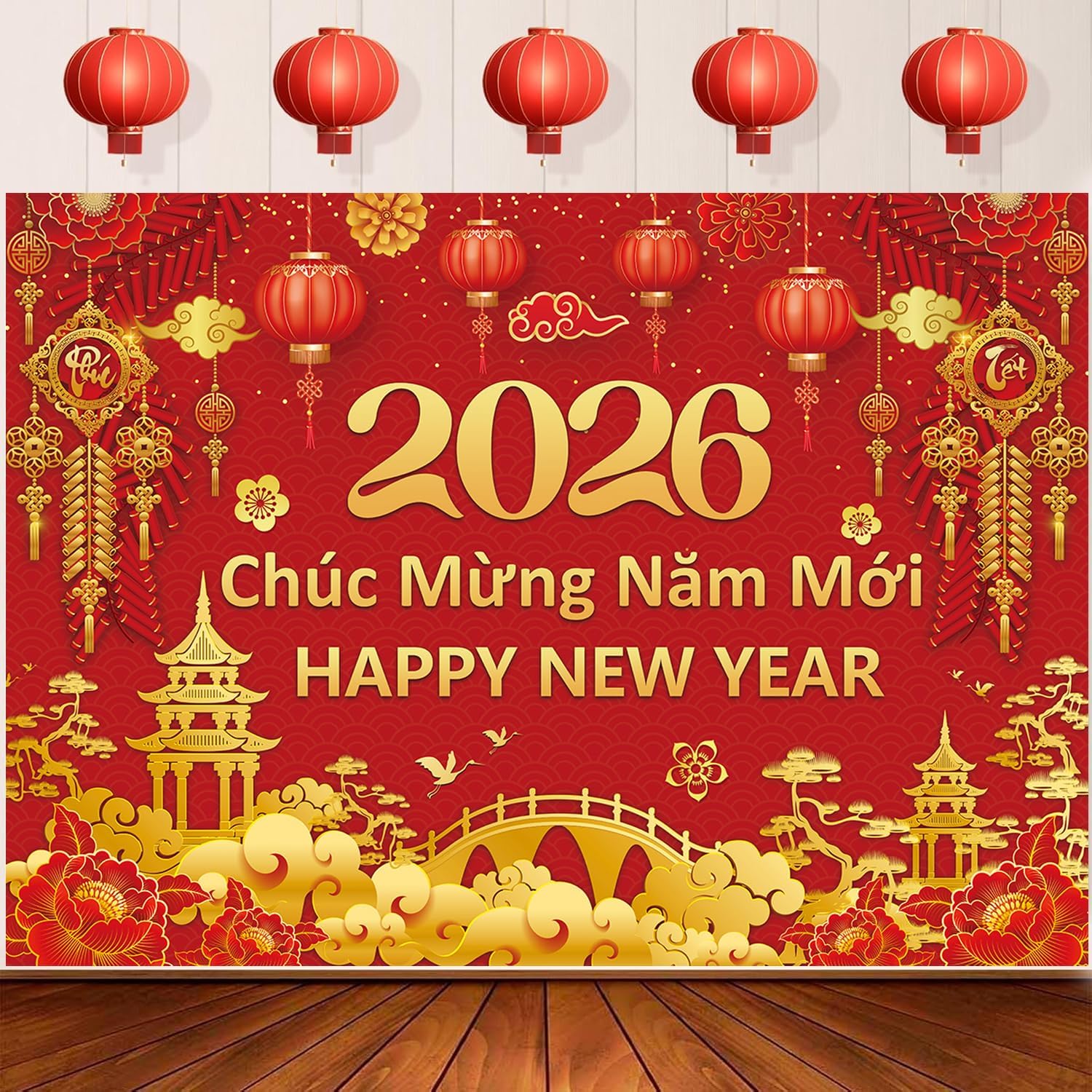 Vietnamese New Year Backdrop 2 - Photography Vietnam avis et prix