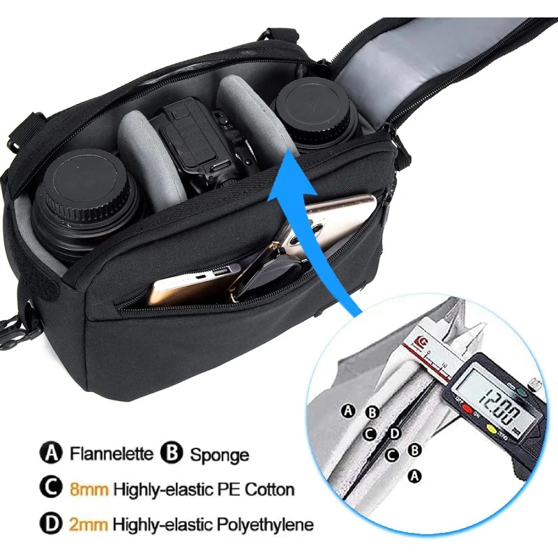 Waterproof One-Shoulder Sling  - Photography Outdoor avis et prix