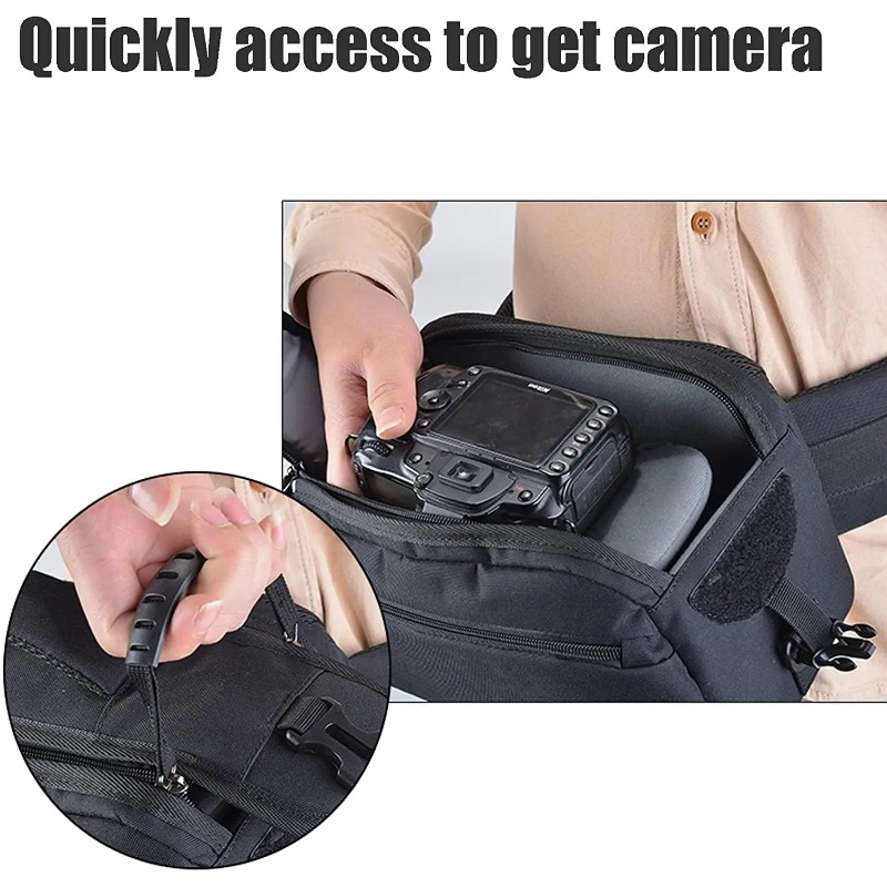 Waterproof One-Shoulder Sling  - Photography Outdoor avis et prix